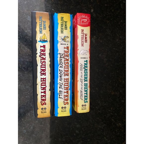 Treasure Hunters Books (Qty. 3), by James Patterson and Chris Grabenstein - Picture 6 of 6